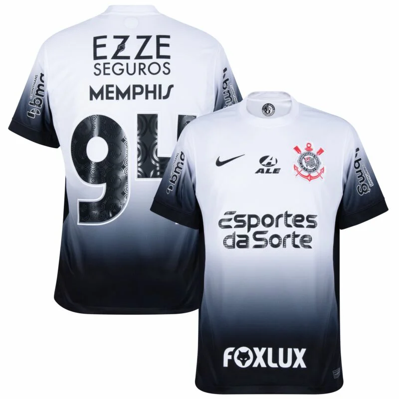 0dd6e61e69 Corinthians Home Memphis 94 Shirt incl. Full Sponsor Set 2024-2025 Player version / fans version Non-Customize - Image 1