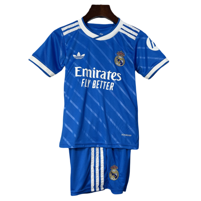 415a2fa1fd Kids Real Madrid Third Away Kits Soccer Jersey 25-26 - Image 1