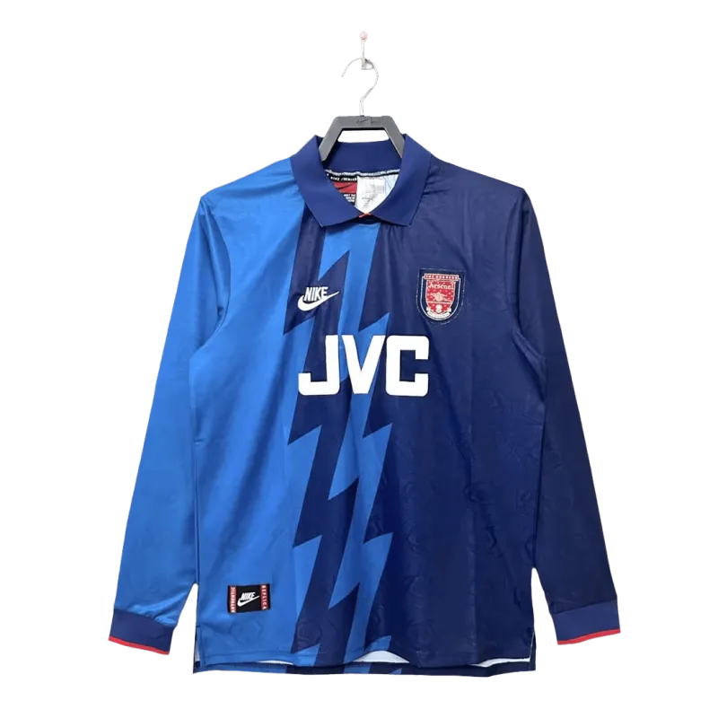 e44eb83e86 95-96 Arsenal Retro Away Long Sleeve Jersey - Image 1